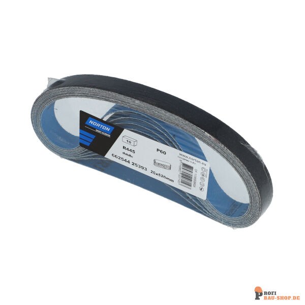 nortonschleifmittel/NORTON_schleifmittel_66254425393 File Belts Norton-R445-20x520_60_176256